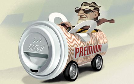 Car-puccino: an alternative fuel?