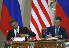 Presidents Obama and Medvedev Sign Historic New START