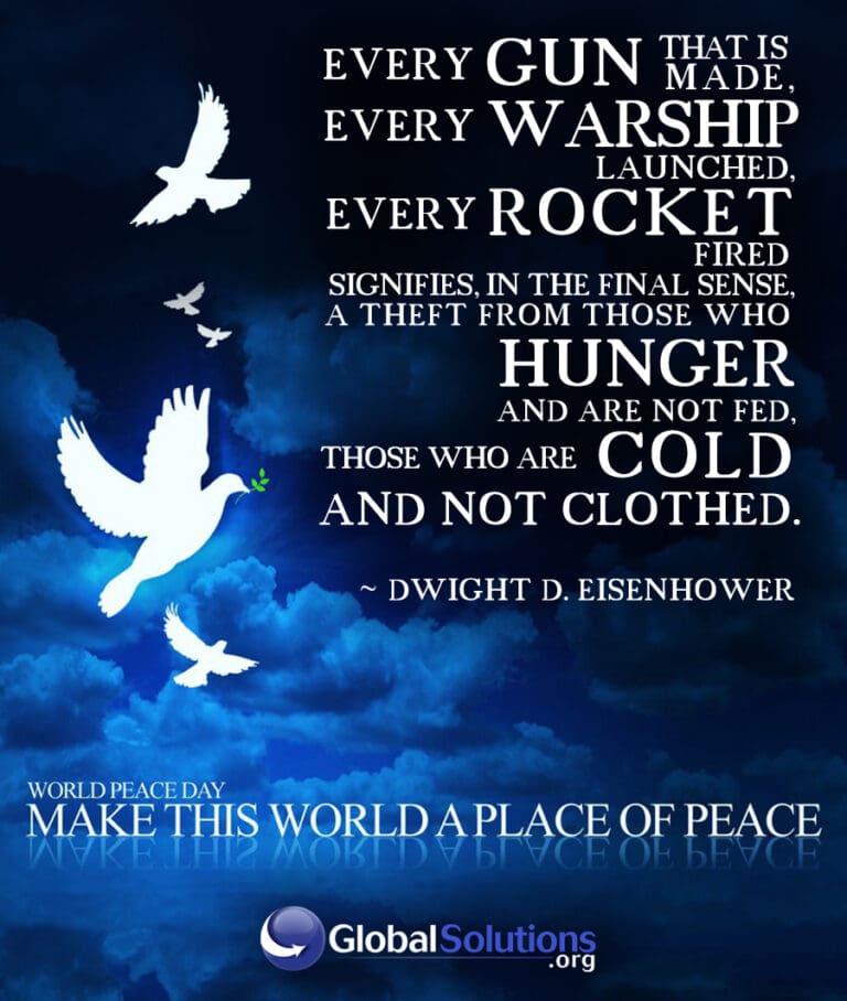 International Day of Peace: A Day to Reflect