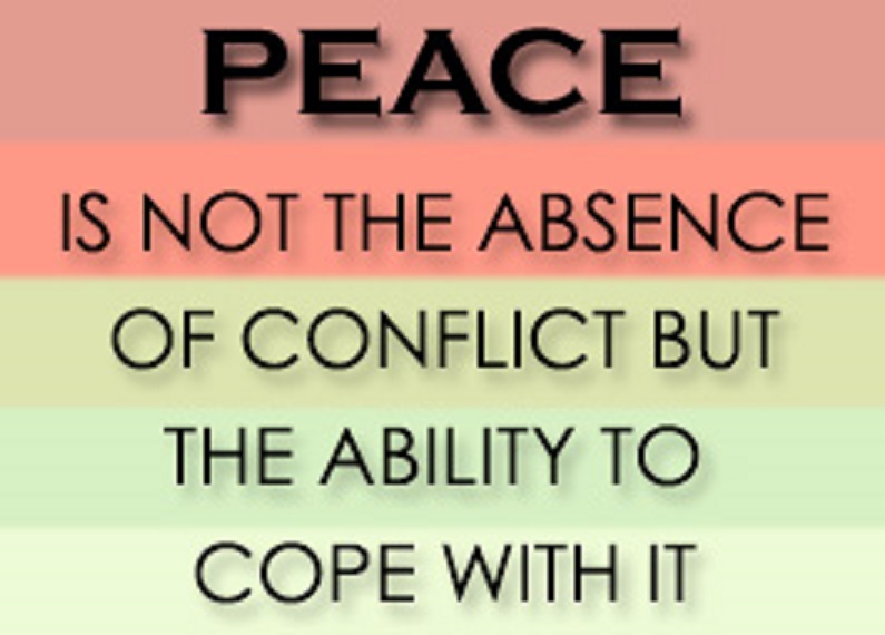 Conflict is Not the Way Forward