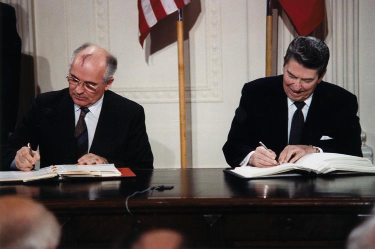Protecting the INF just like Reagan