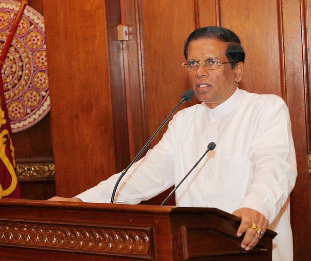 President Maithripala Sirisena: A New, Peaceful Beginning for Sri Lanka?
