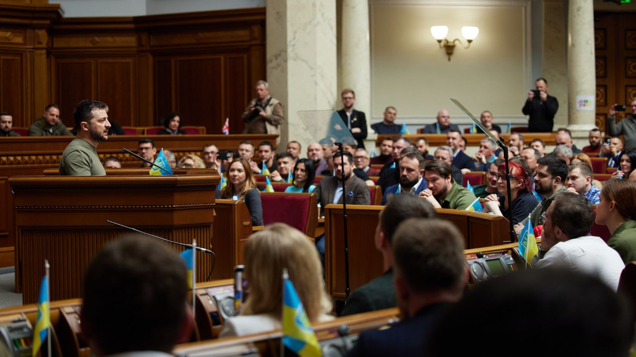 Speech by President of Ukraine Volodymyr Zelenskyy in the Verkhovna Rada