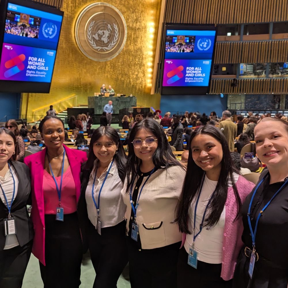 Fellows at the UN conference image
